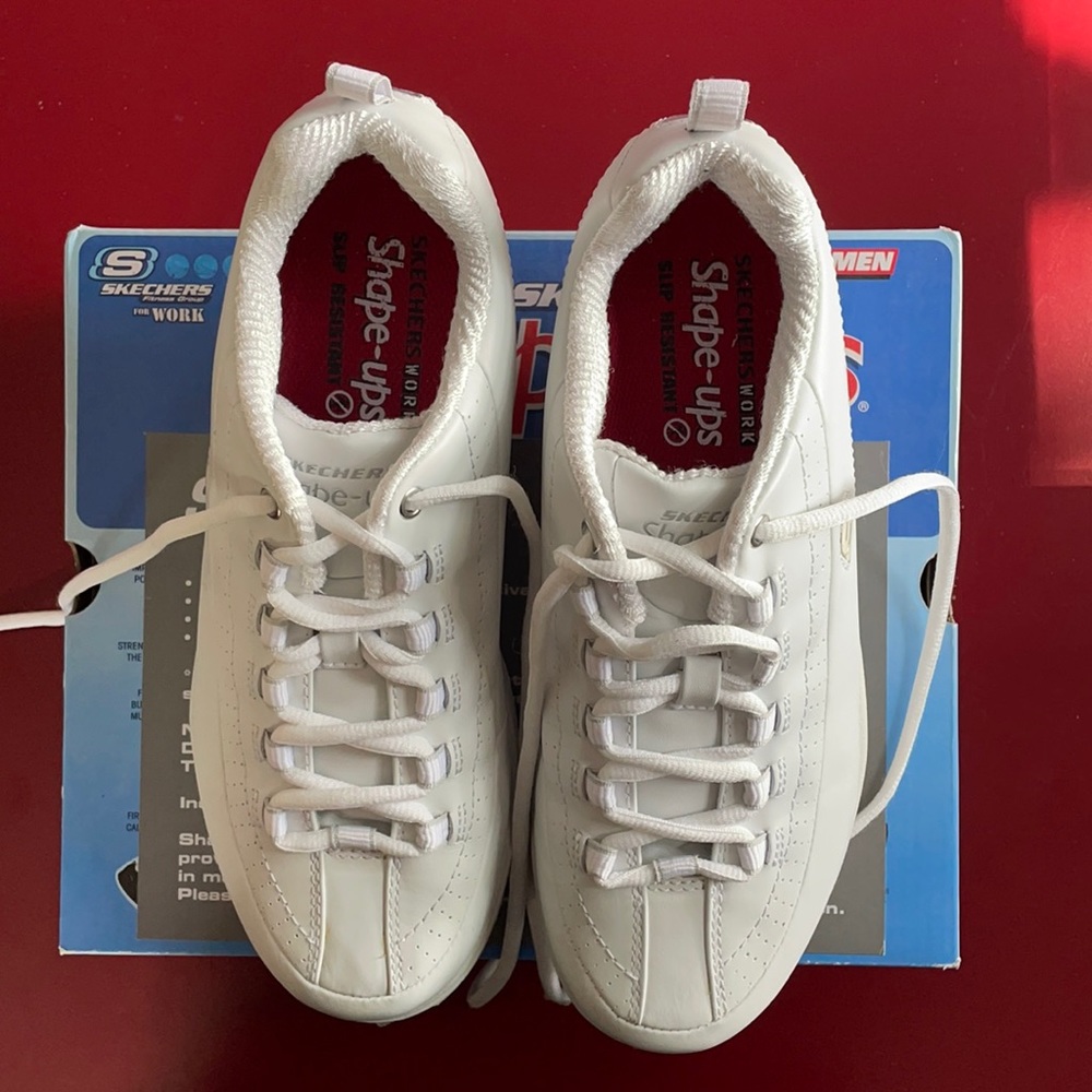 Skechers Work Shape Ups Sz 7.5 White